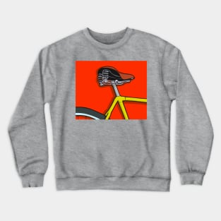 Vintage Bicycle Cartoon Style Crewneck Sweatshirt